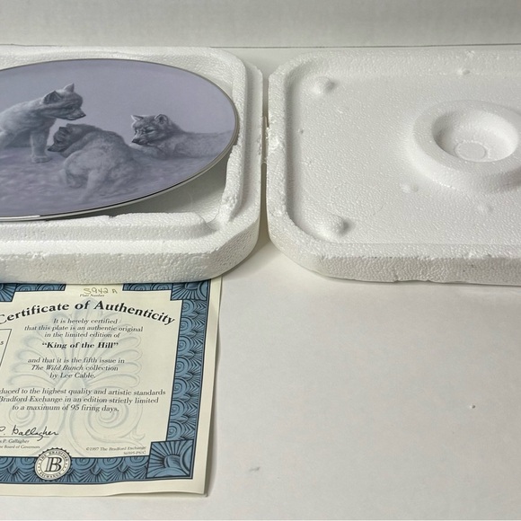 Bradford exchange "King of the Hill "fifth issue of the Wild Bunch collection - Picture 4 of 5